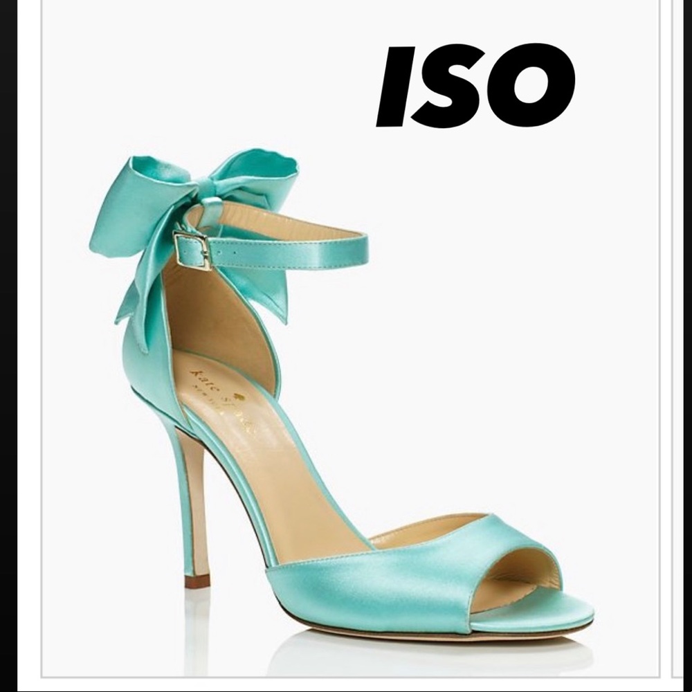 desperately ISO Kate Spade Izzie heels in Tiffany Blue